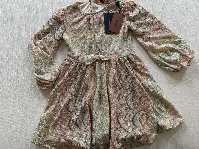 Il mondo delle pulcette - usato firmato selezionato - Abito Missoni 6 anni  nuovo